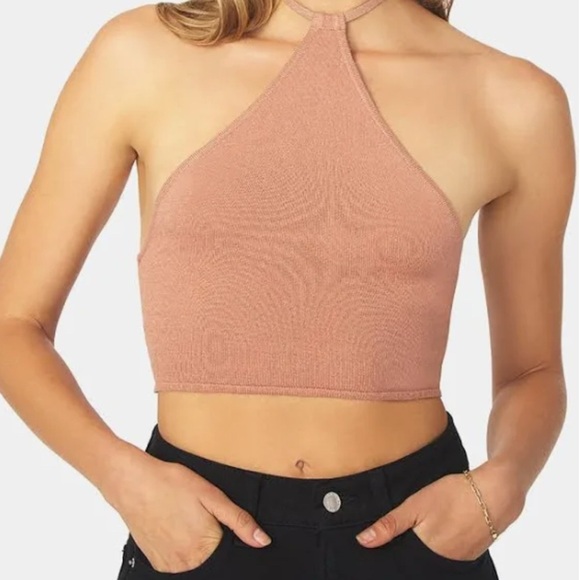 NWT WeWoreWhat COTTON BLACK JERSEY RUCHED TEE
& Canvas KNIT HALTER TOP XS Bundle - Picture 3 of 9